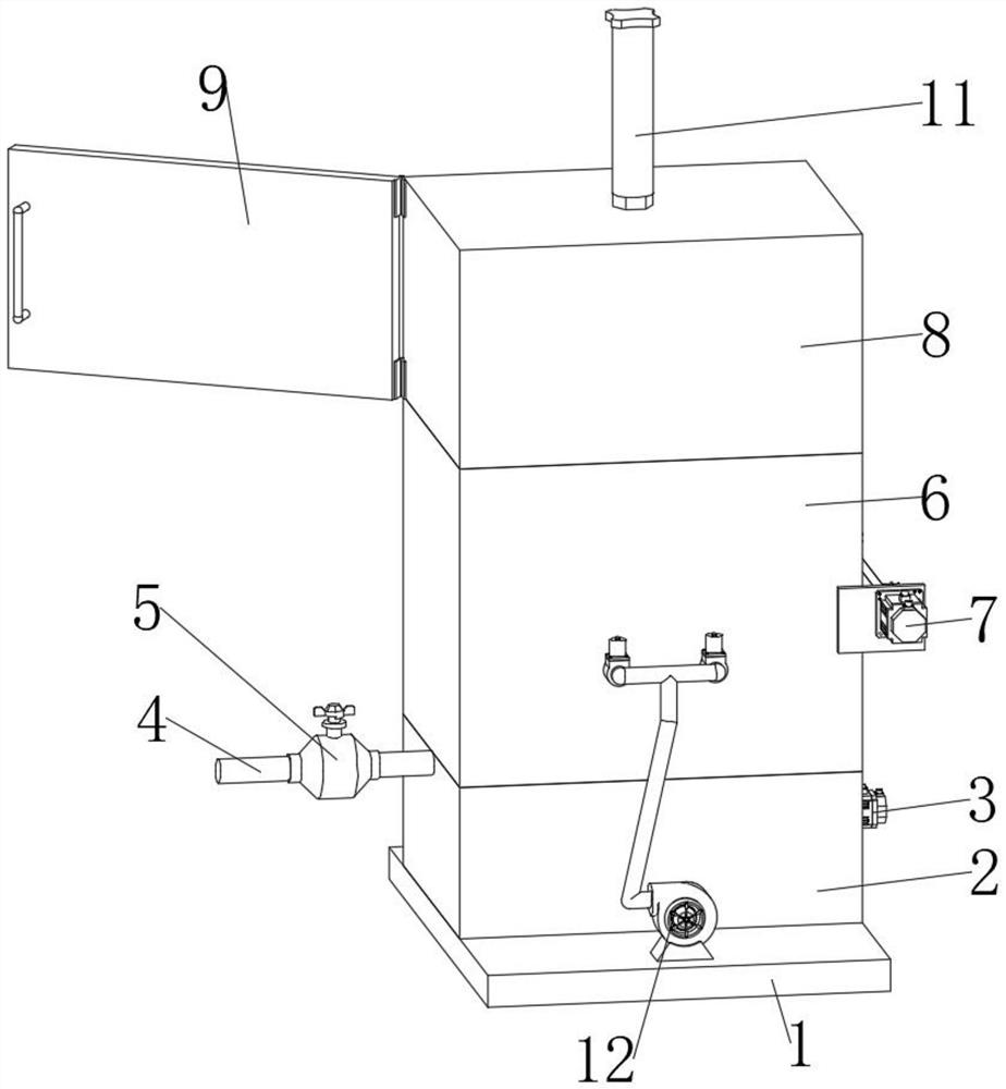 High-frequency microwave automatic hole plugging and compacting device for multilayer board resin and using method of high-frequency microwave automatic hole plugging and compacting device