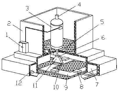 Food irradiation device