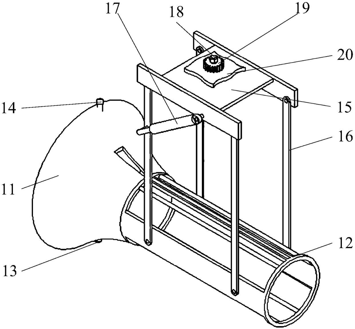 Underwater recovery device for autonomous underwater vehicle (AUV)