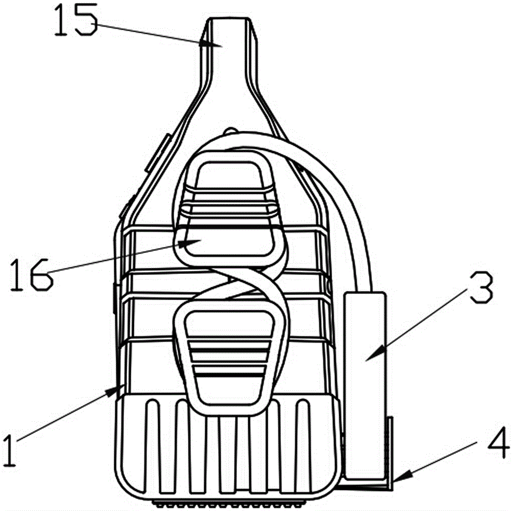 Large power automatic switching type vehicle starting power supply