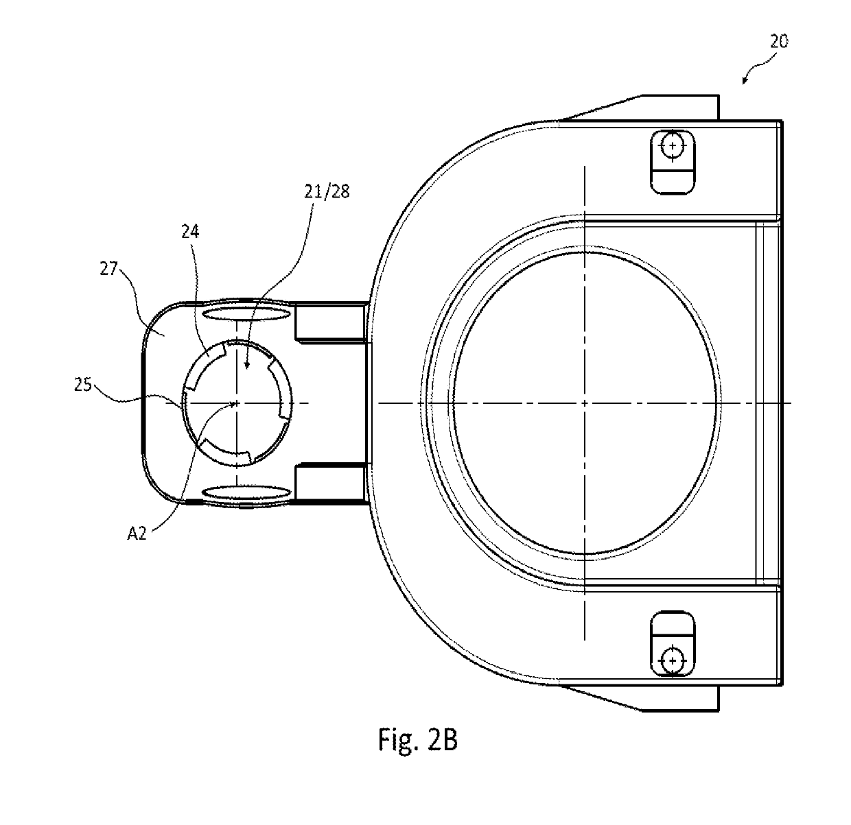 Self-positioning screw joint