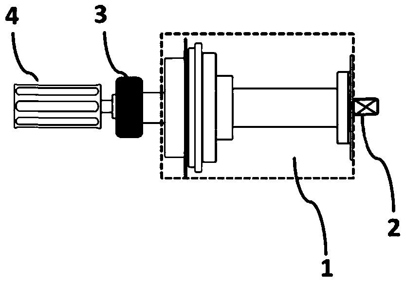 Fastener pretightening force online detection method and system