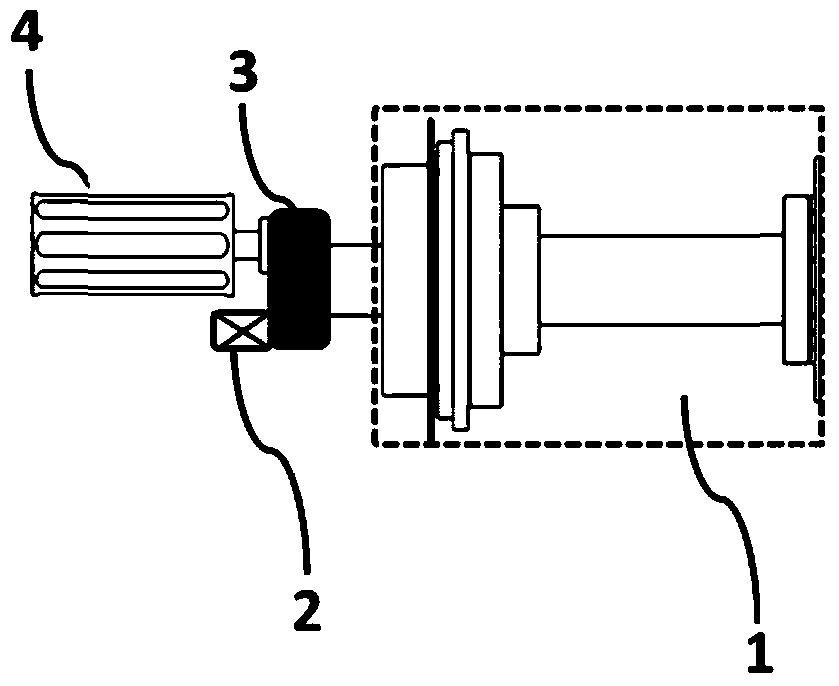 Fastener pretightening force online detection method and system