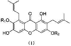 Application of alpha-, beta- and gamma- mangostin as lysine specific demethylase 1 (LSD1) inhibitor