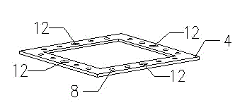 Adjustable locating device for steel structural support