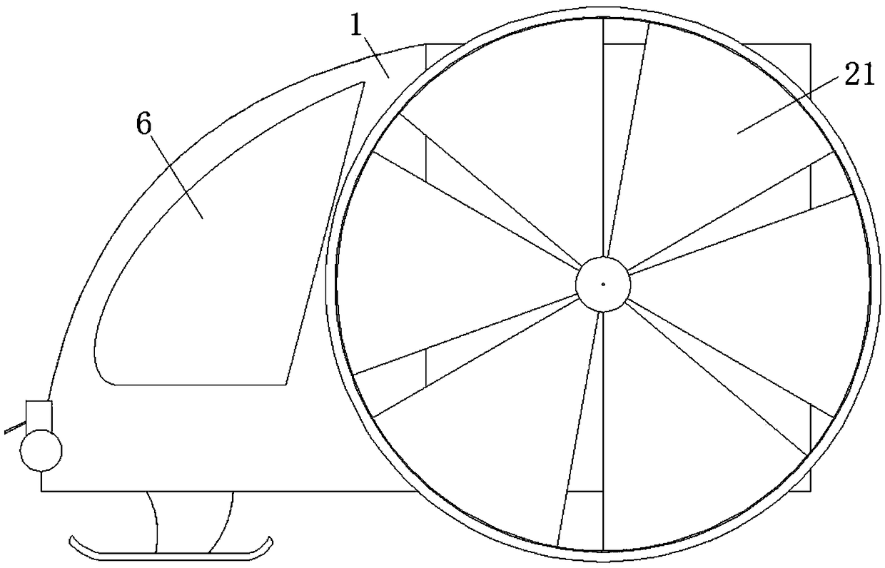 Dredging device for aquaculture fish pond and working method thereof