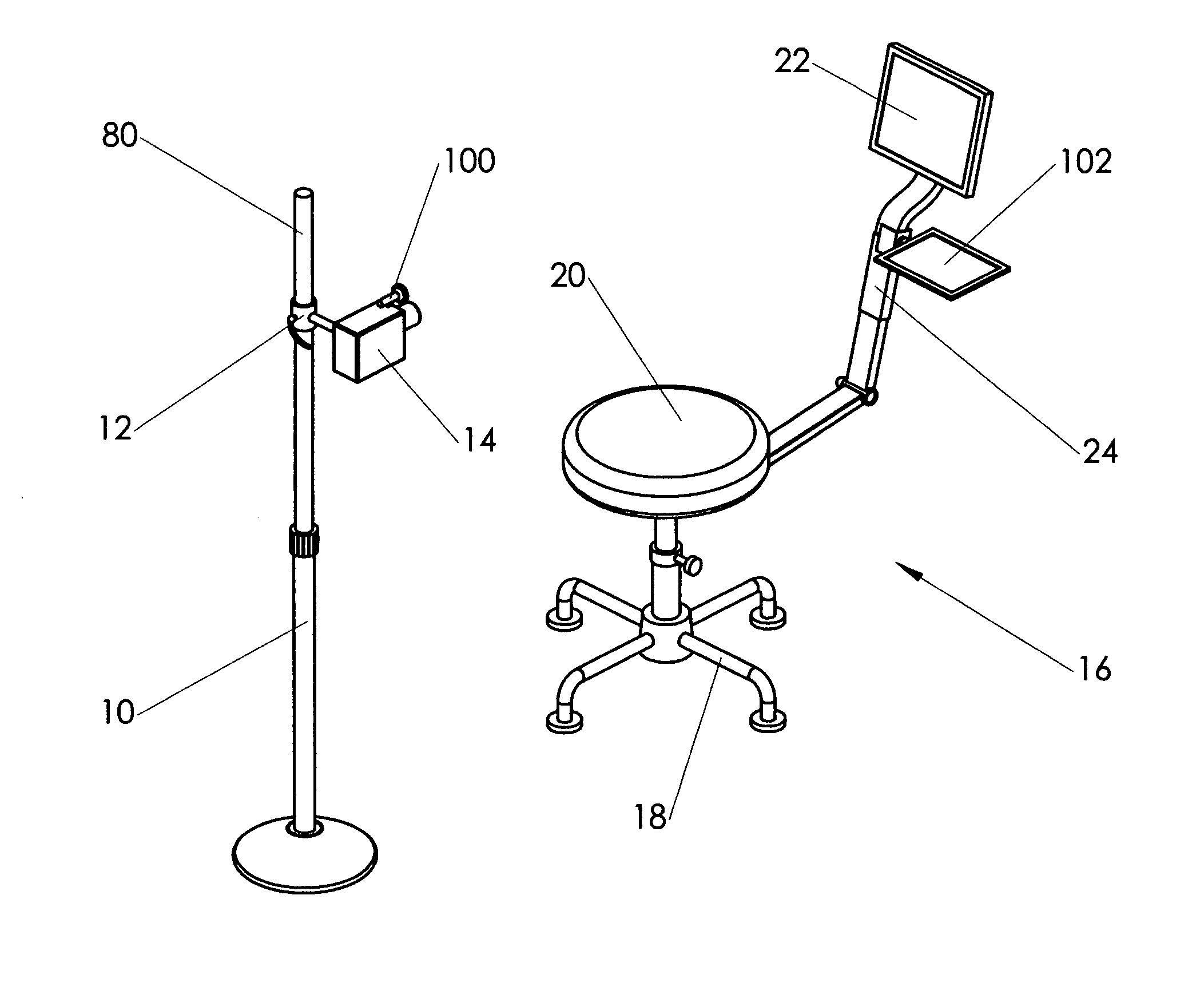 Mirror-mimicking video system