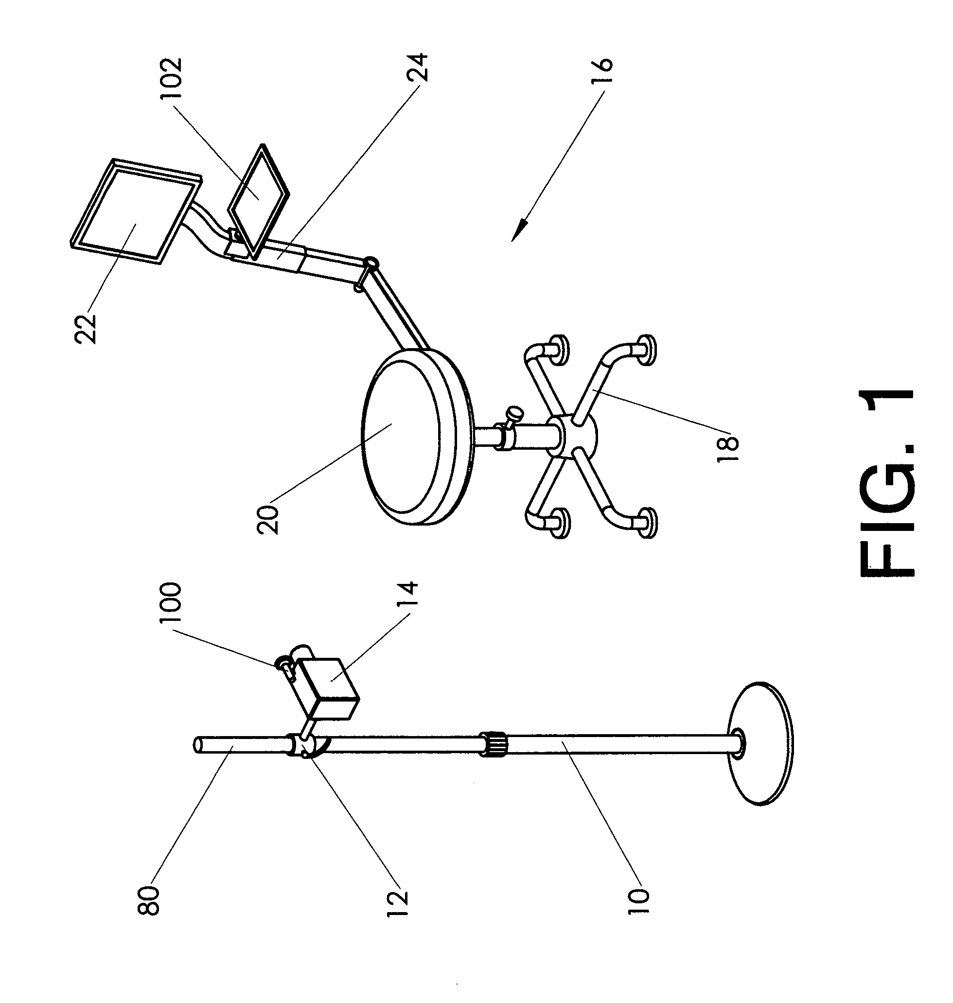 Mirror-mimicking video system