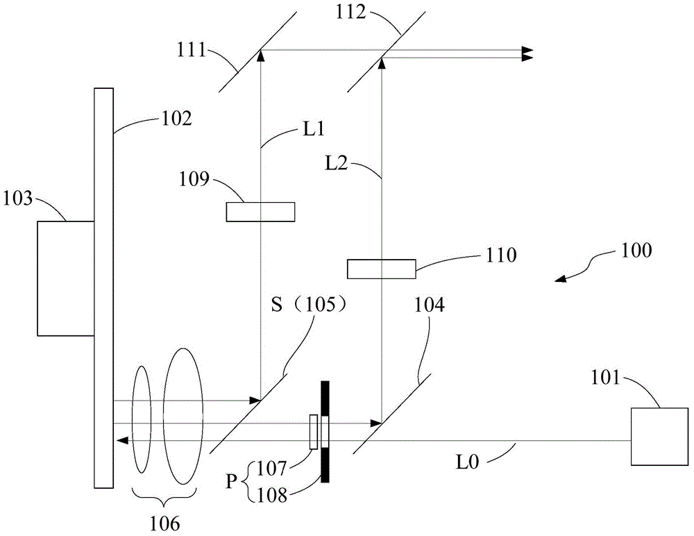 Light source device and projection system with same