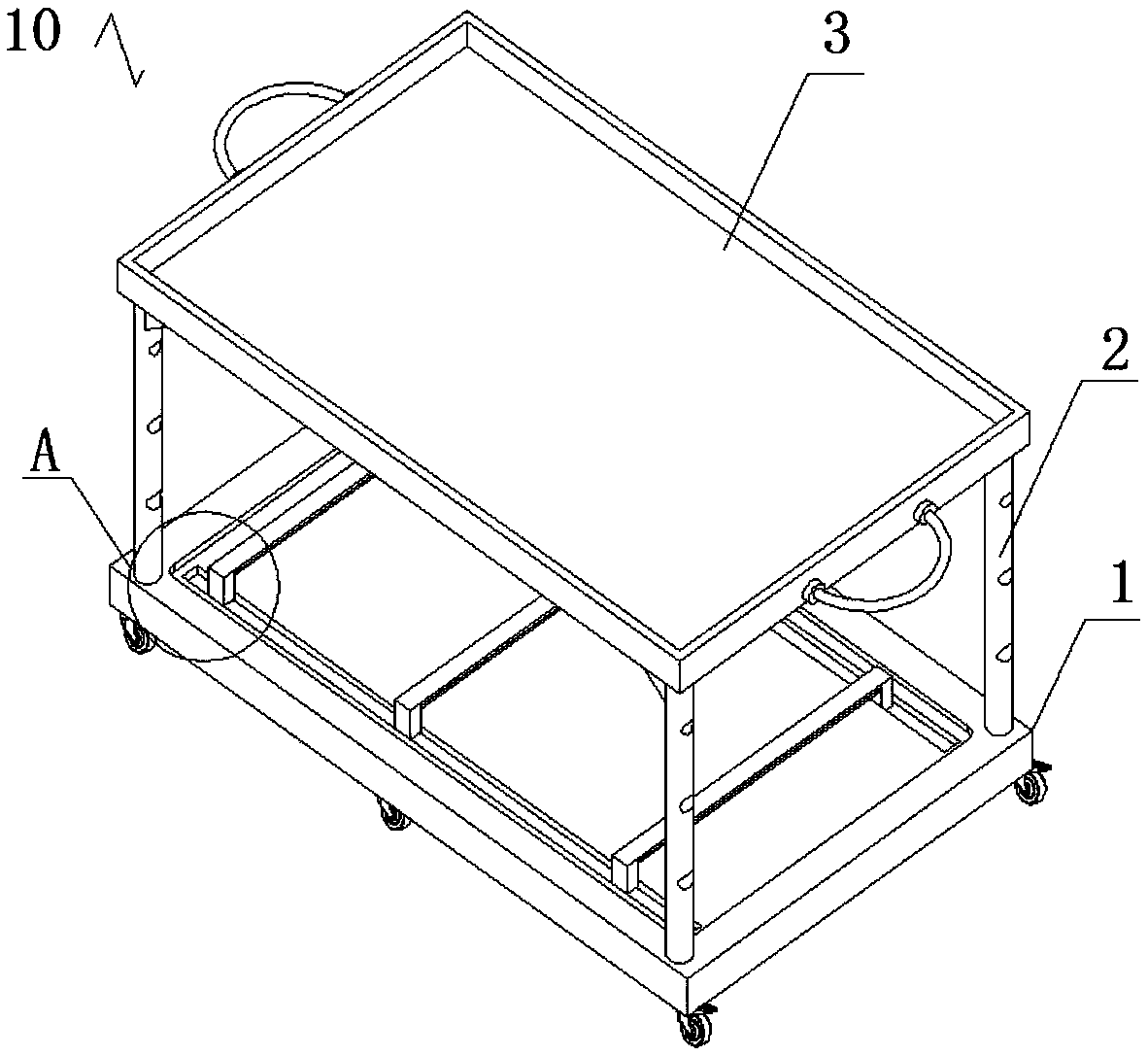 Multifunctional turnover box for flocking production