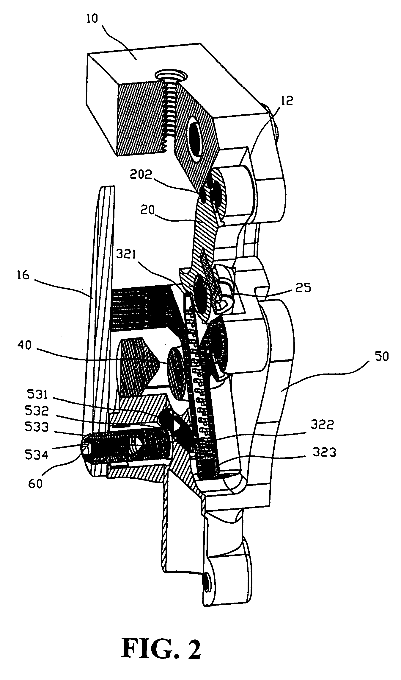 Prosthetic knee joint structure