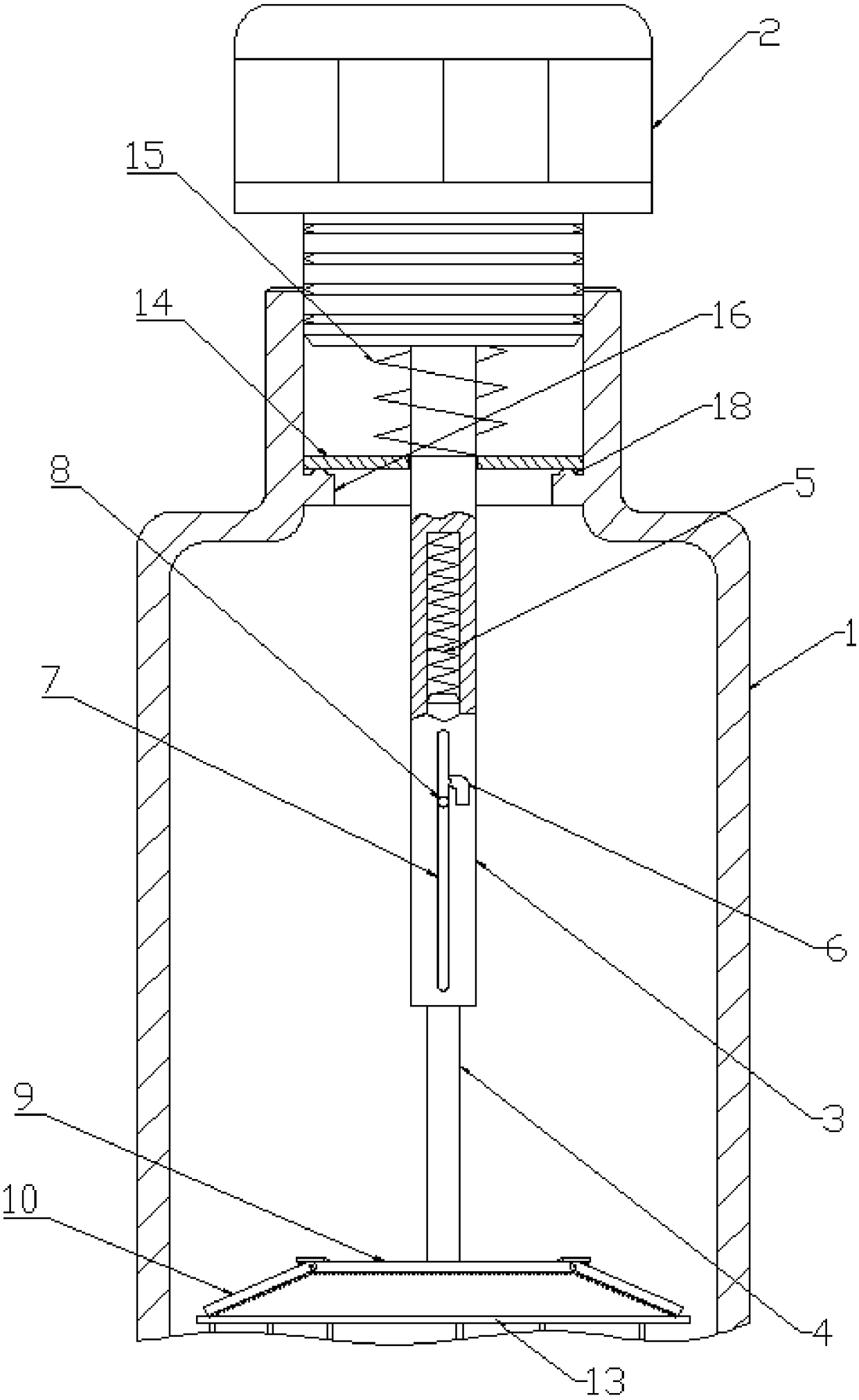 Clean type hydrogen-enriched cup