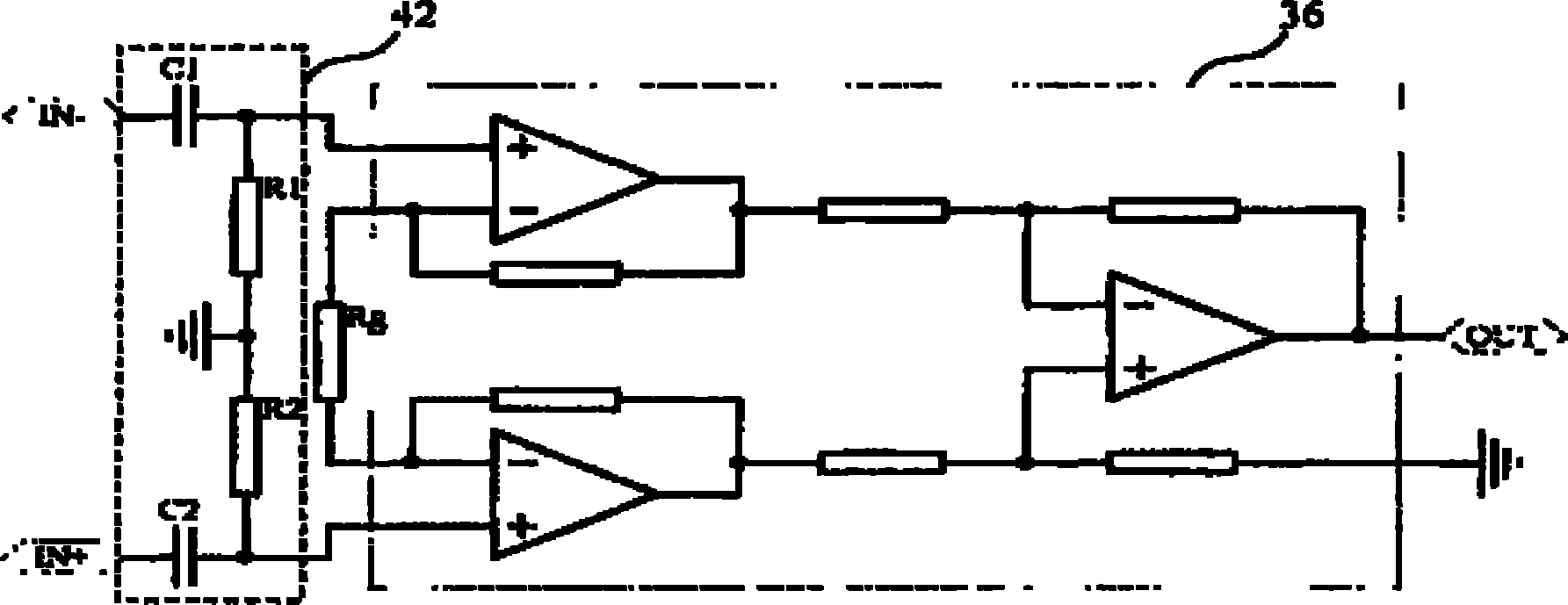 Surface electromyographic electrode with amplifying function