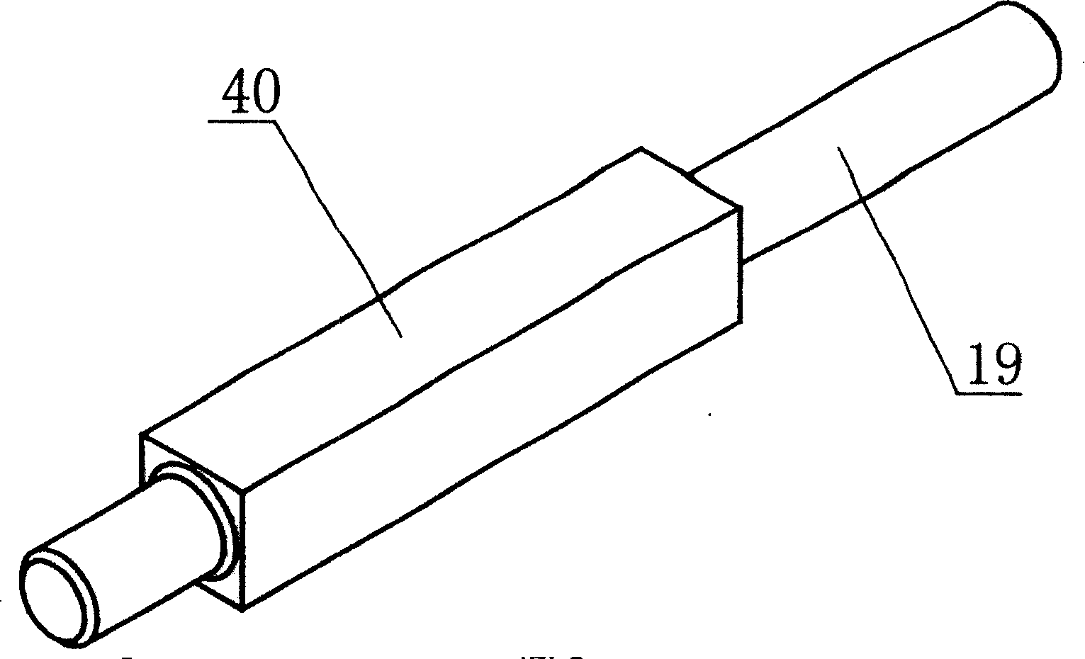 High pressure resistant bilaterally rotating permanent proportion electro-magnet