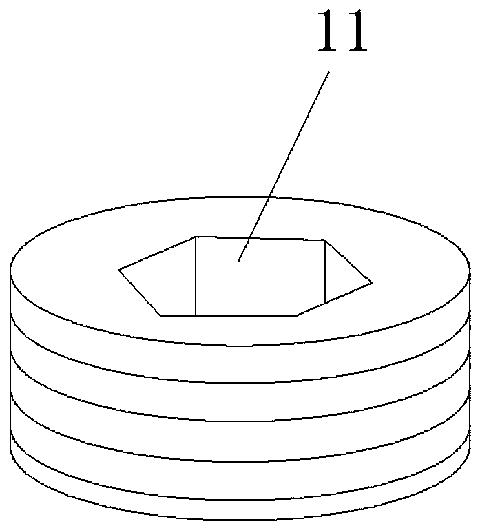 Anti-loosening mechanism for installing robot