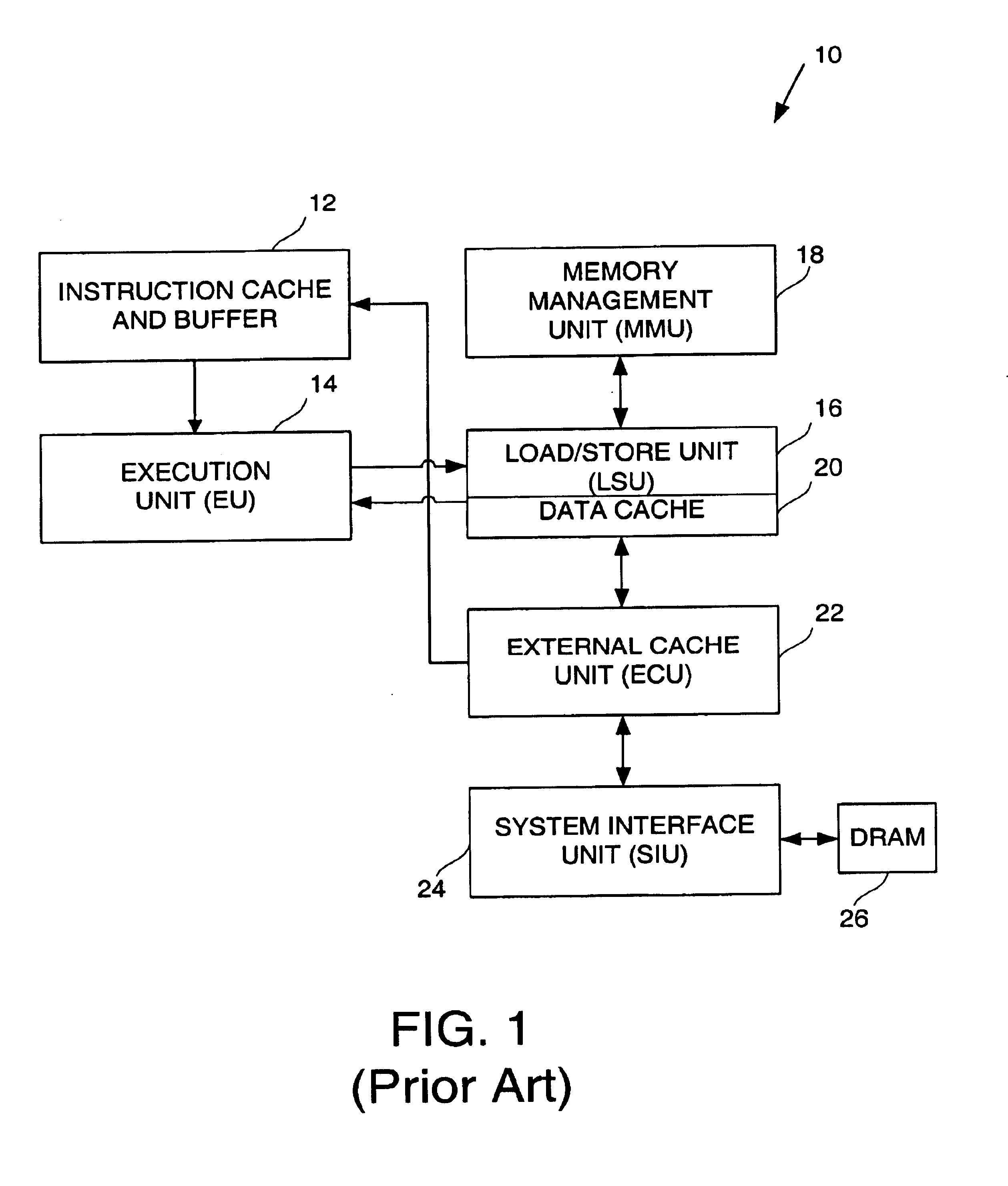 Microprocessor having a page prefetch cache for database applications