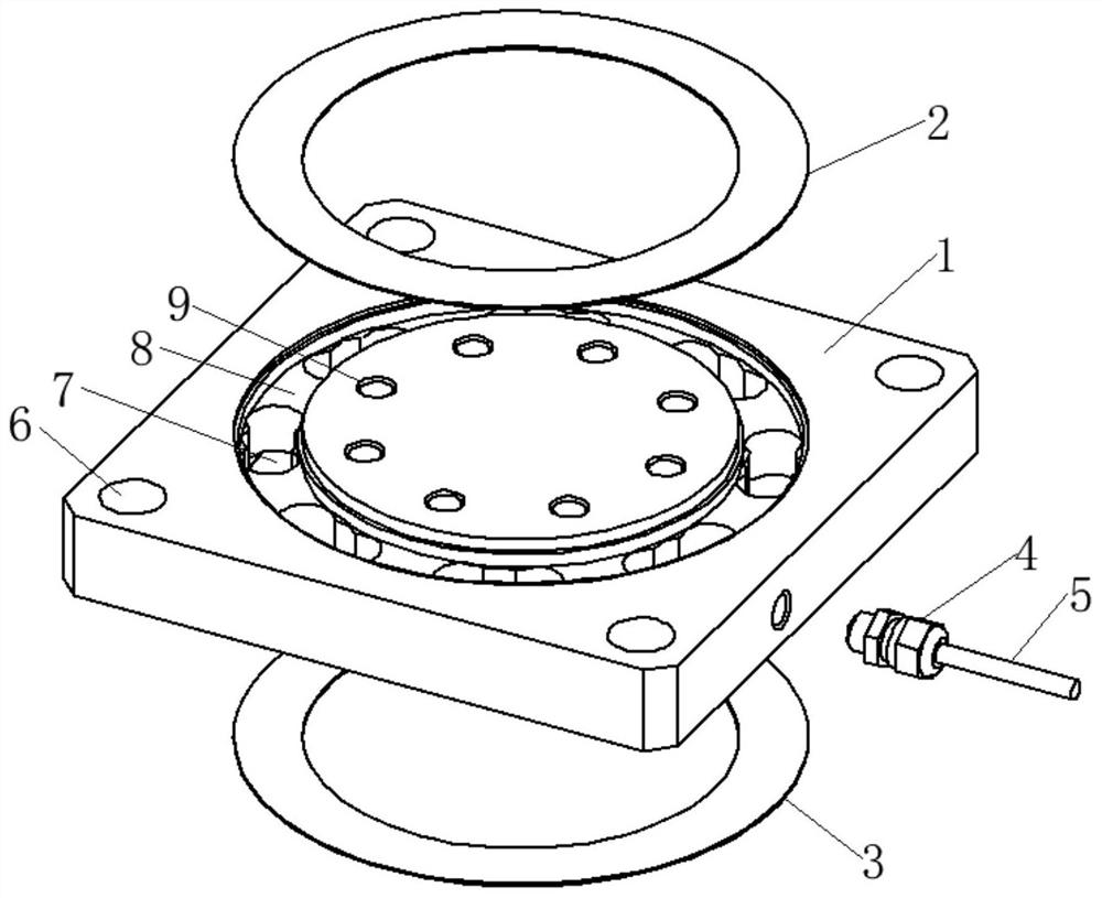 Strain pressure sensor