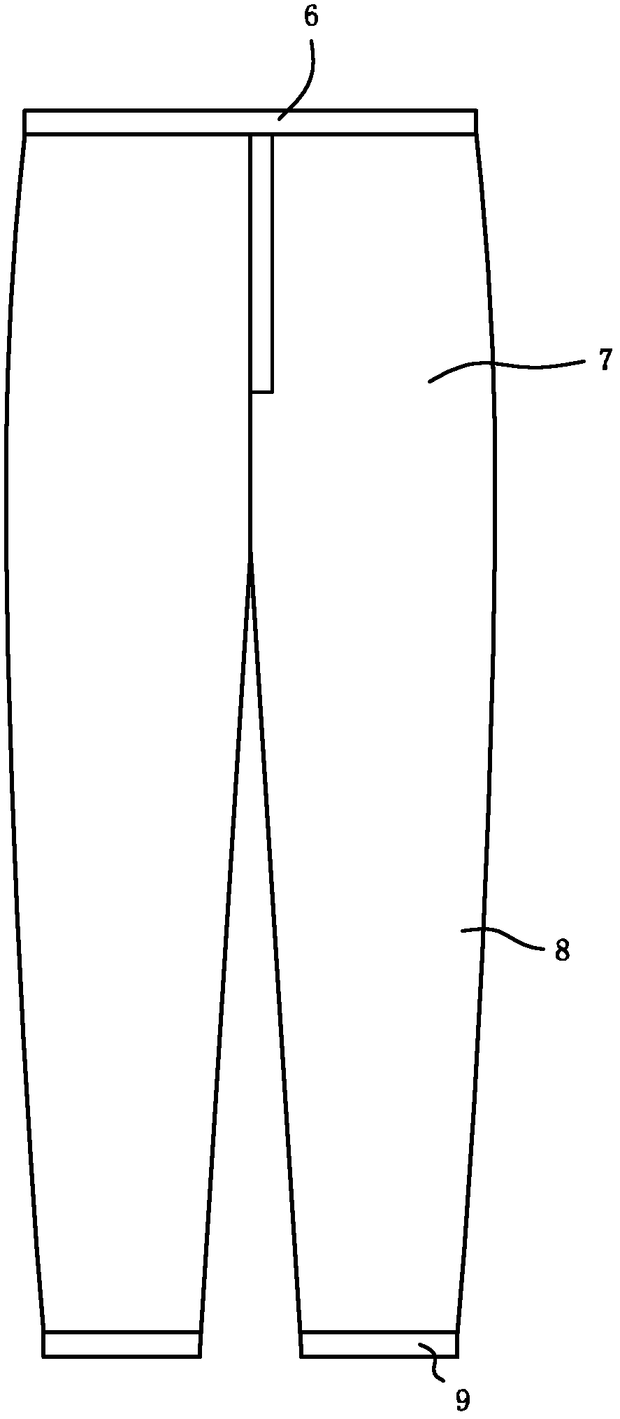 Tightening edge connecting structure, underwear using structure, and processing technology