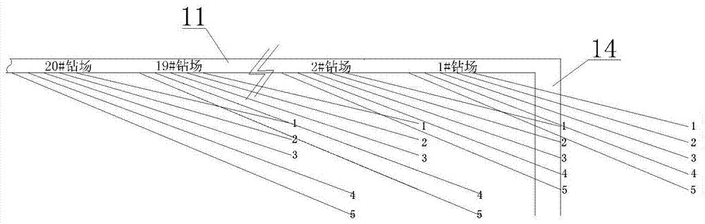 Comprehensive gas drainage arrangement treatment method for quick extraction of gas on fully-mechanized surface