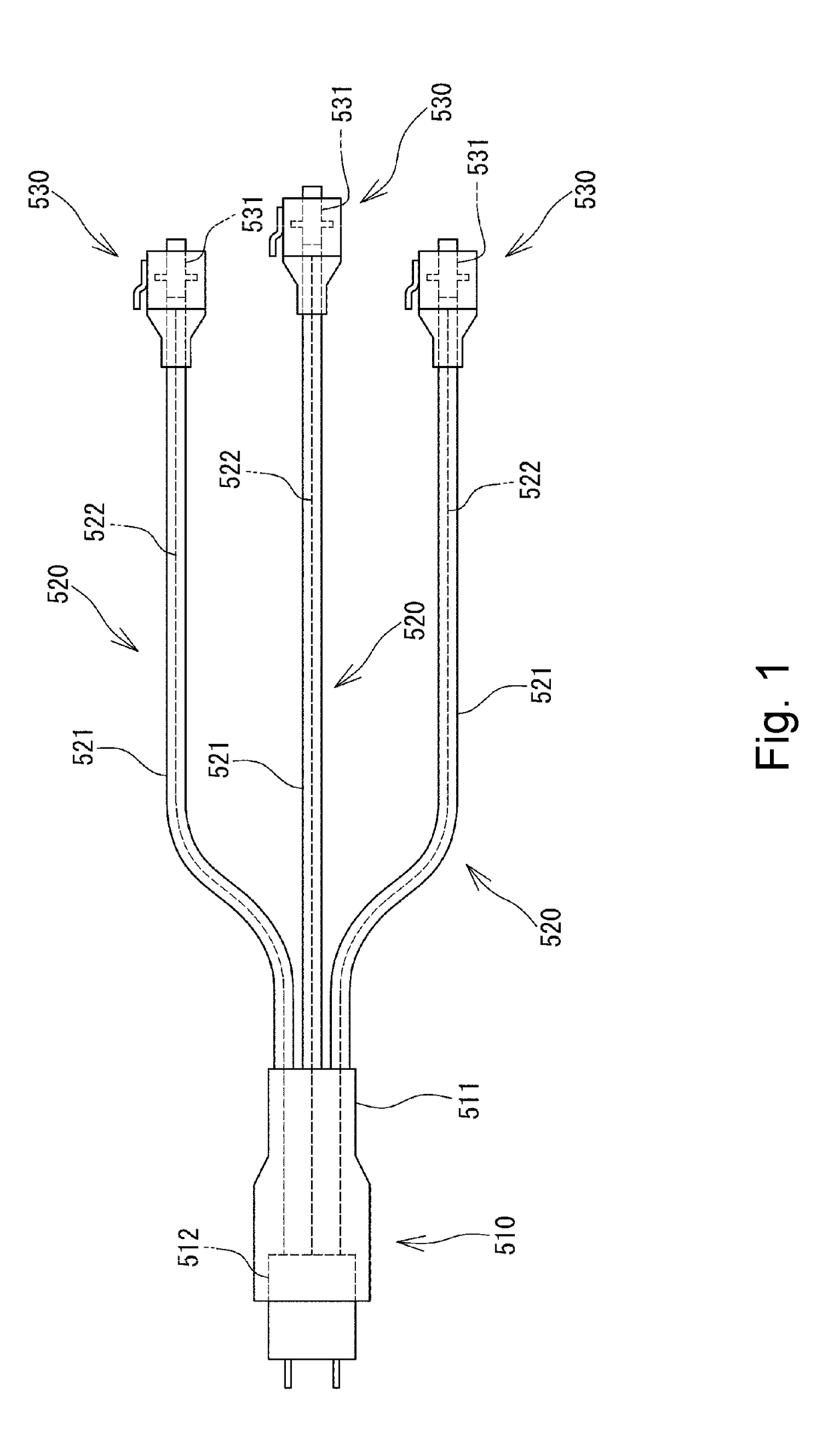 Optical connector with optical fibers and method for manufacturing the same