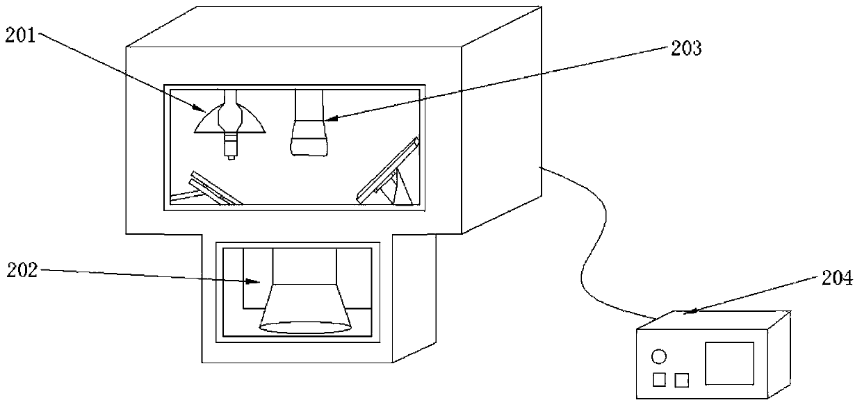 Full-radiation environment calibration device for photoelectric heliograph