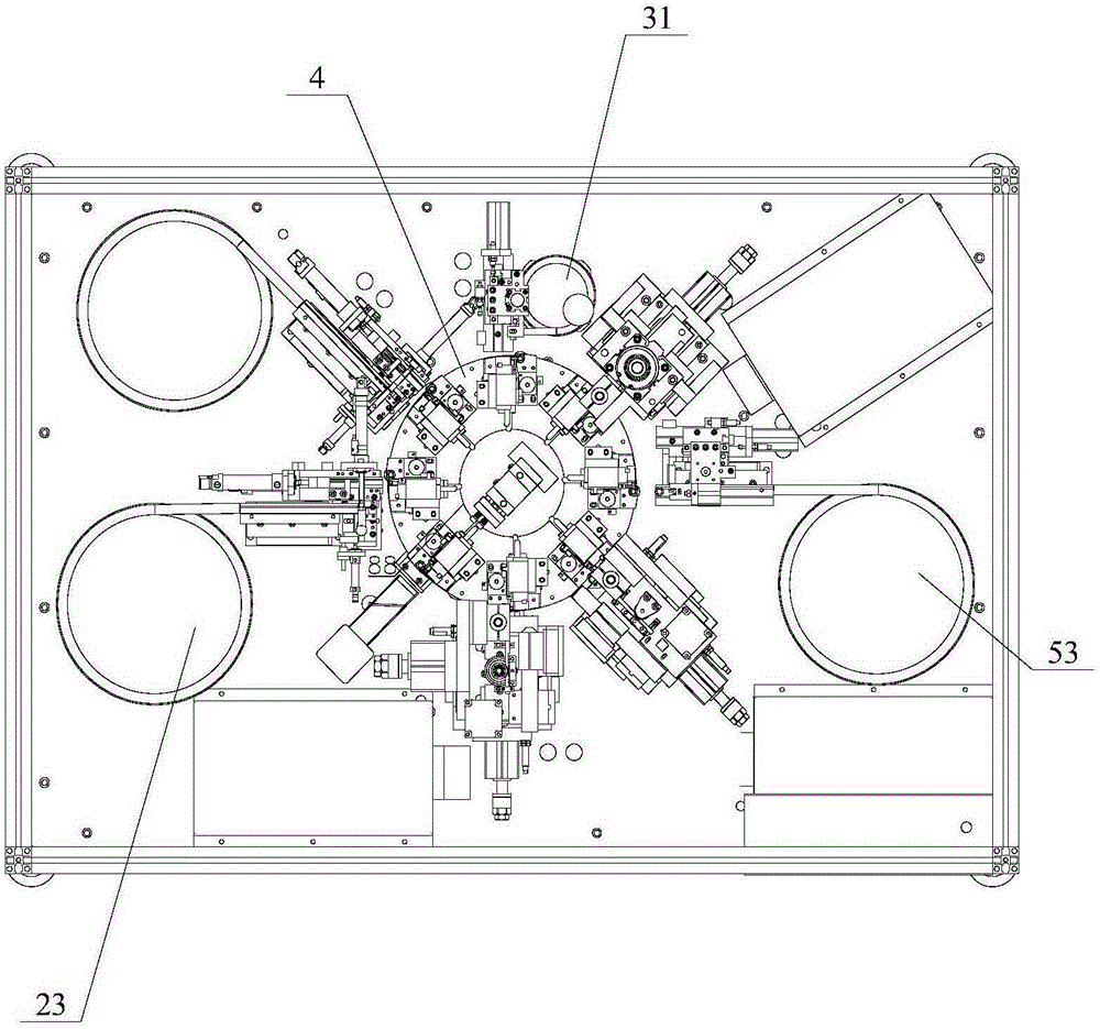 Full-automatic spot welding machine