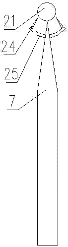 A portable automatic snow and ice removal device for electromagnetic looped network loop closing cables