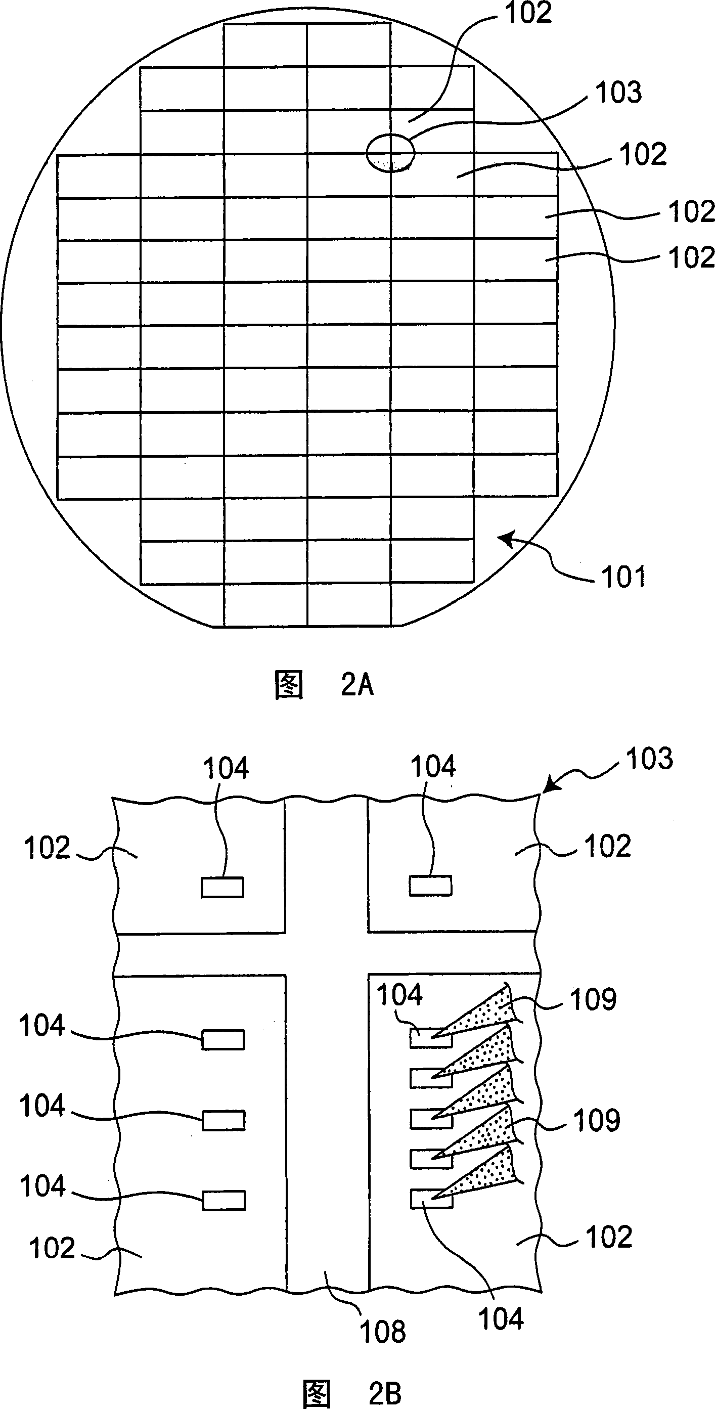 Wafer and semiconductor device testing method