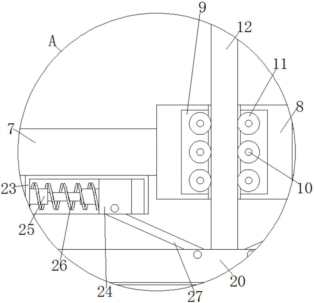 Easy-to-use wrinkle-avoiding textile printing-dyeing apparatus