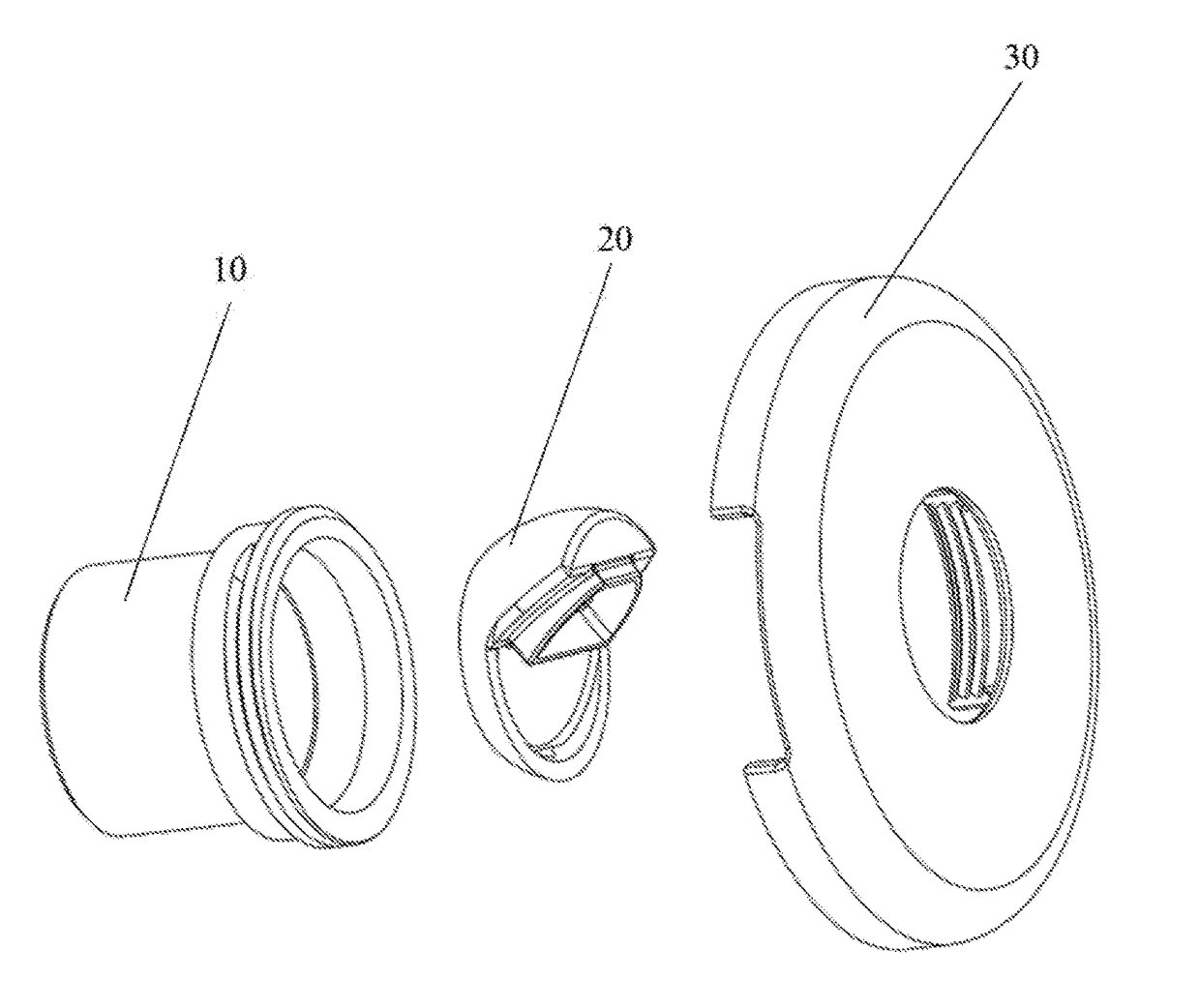 High flow water return fitting for swimming pools and spas