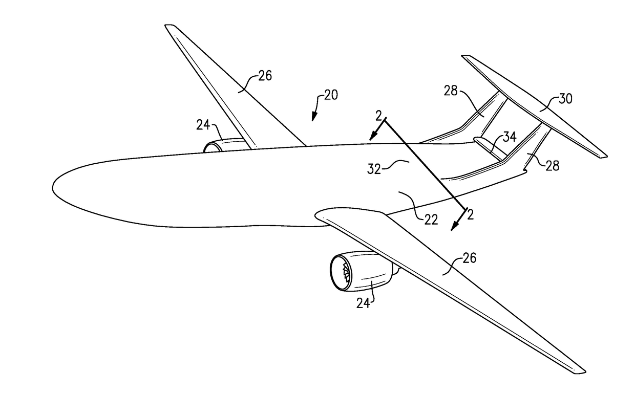 Cross flow fan for wide aircraft fuselage