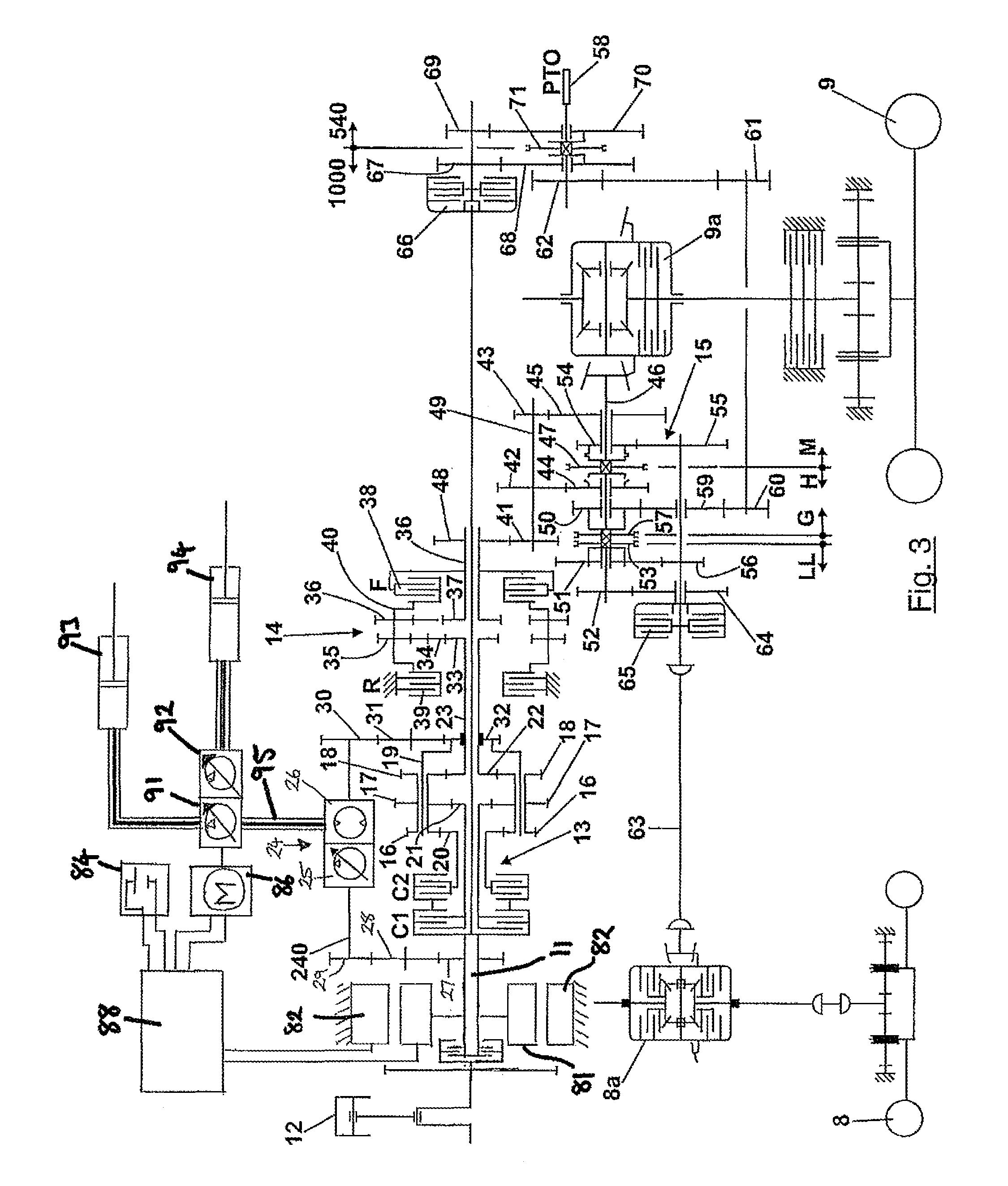 Utility vehicle drive system