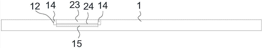 Middle frame used for fixing flexible display panel and flexible display device