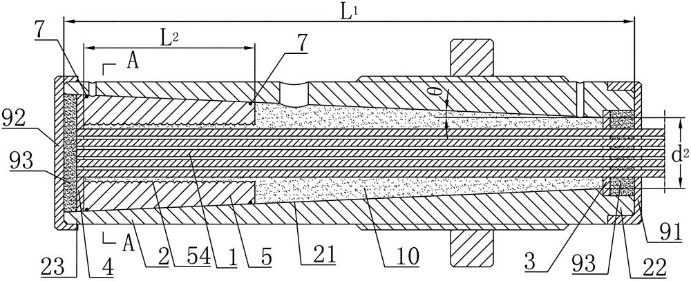 Carbon fiber reinforced polymer rope anchor