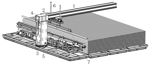 Cantilever type pipe racking machine