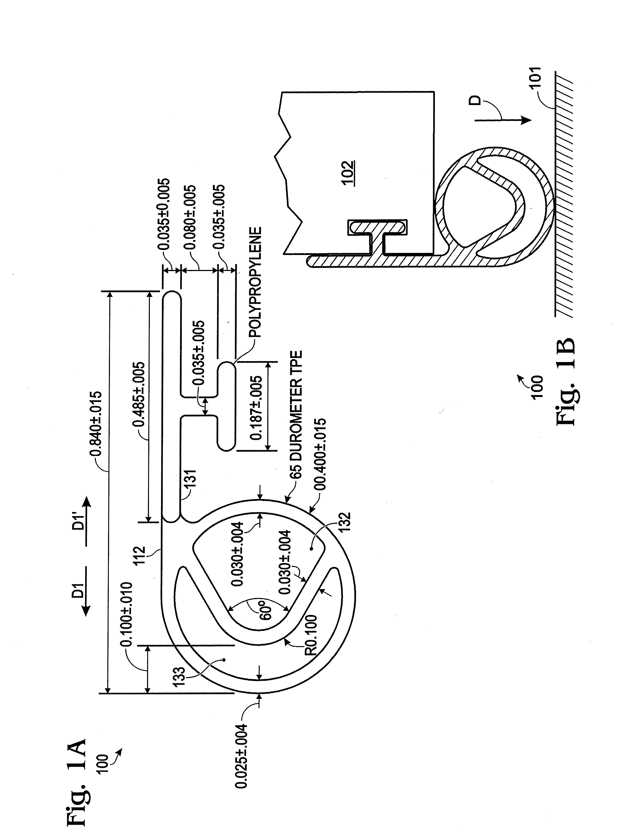 Multiple Hollow Bulb Seal