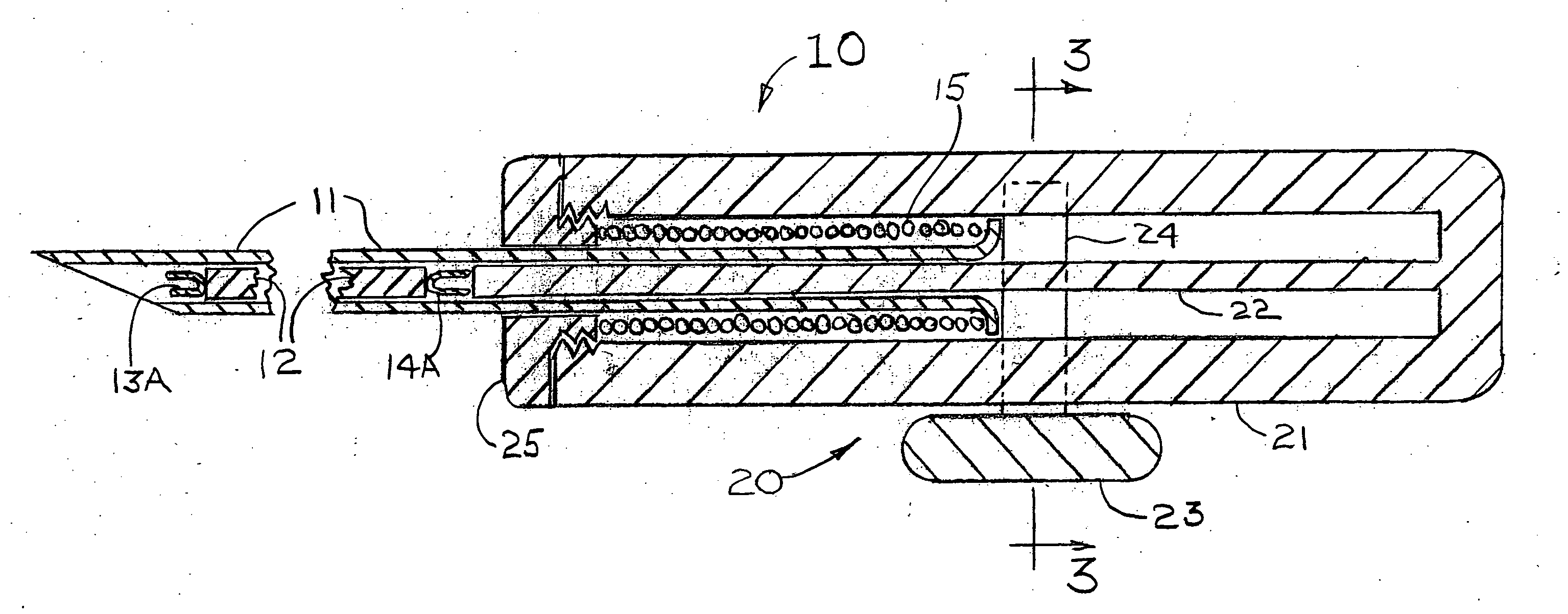 Means and method for marking human tissue that may be malignant