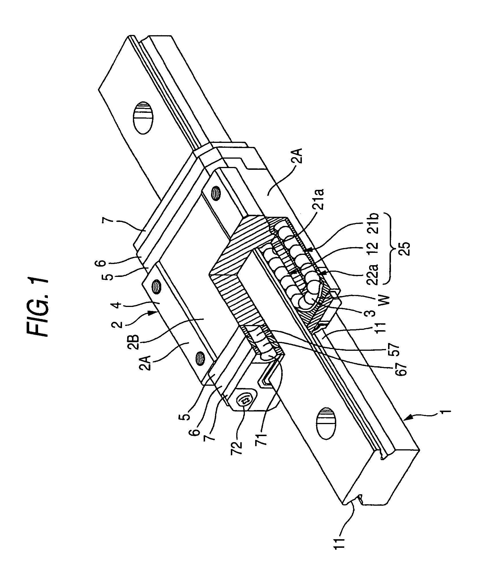 Linear guide apparatus