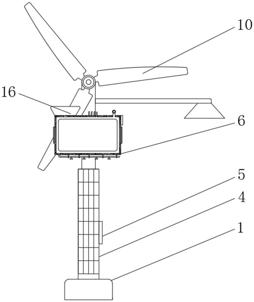 Environment-friendly municipal environment monitoring device