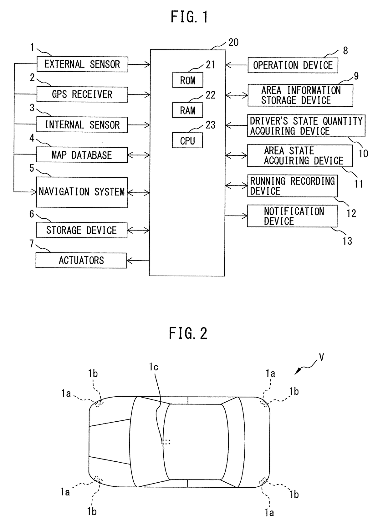 Control system for and control method of autonomous driving vehicle