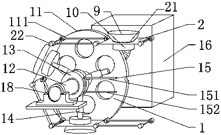 Full-automatic demoulding device for electro-porcelain preparation