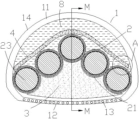 Compression cable