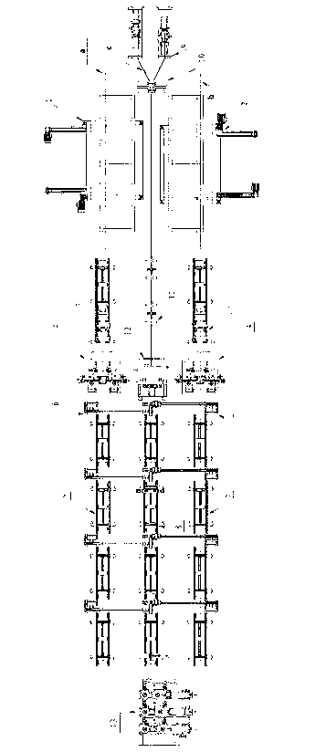 Automatic strip-inserting process of heat-insulting bridge cut-off aluminum window and door profiles