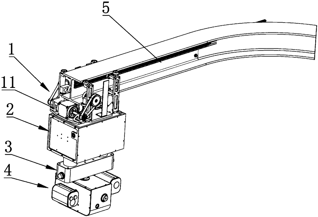 Rail inspection robot