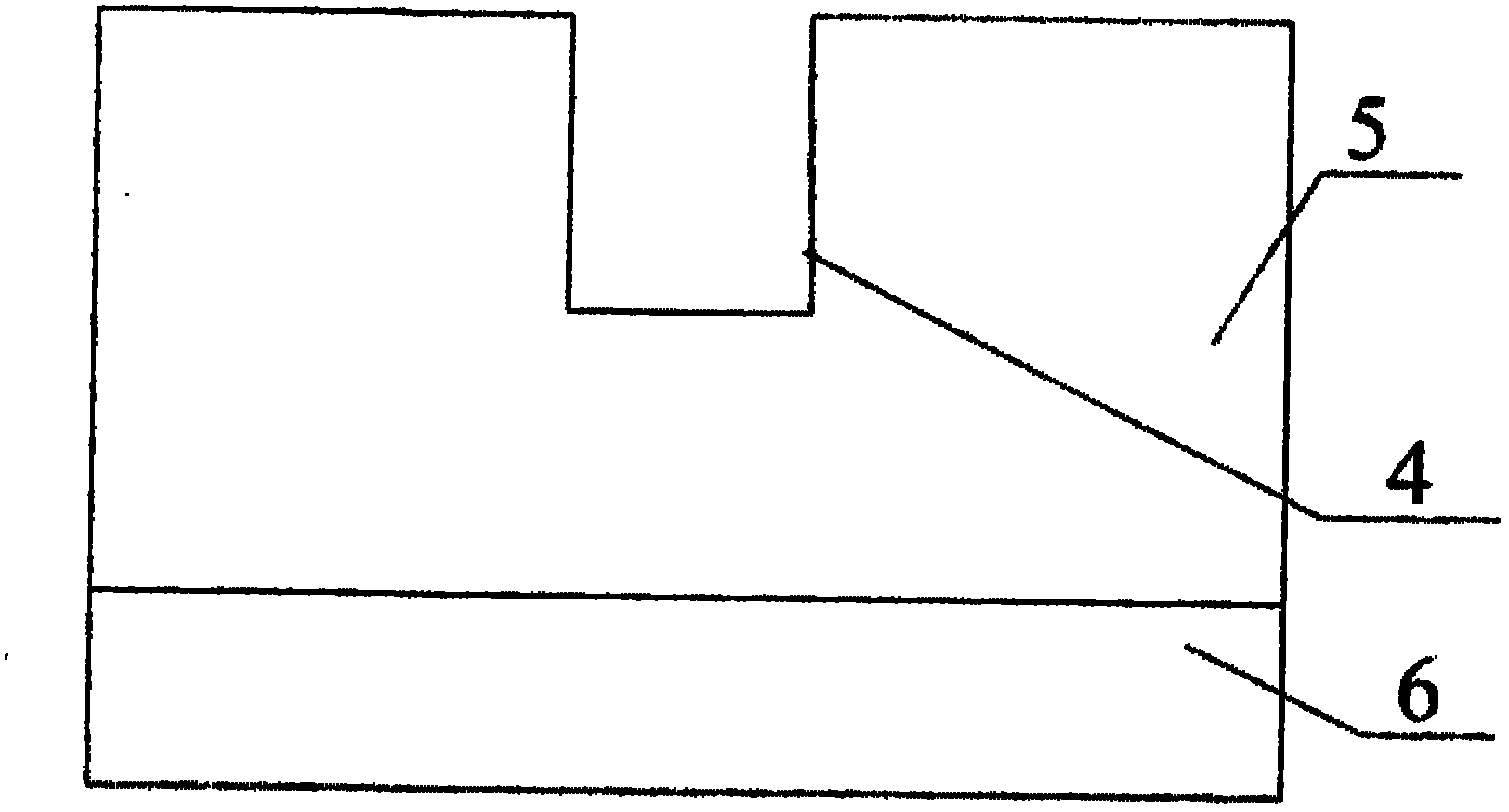 Silicon carbide groove MOS junction barrier Schottky diode and manufacturing method thereof