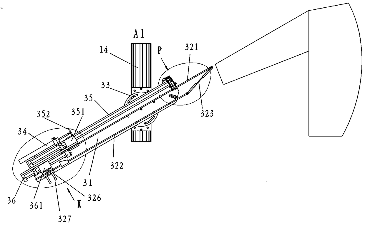 A cooling device for an automatic ironing machine