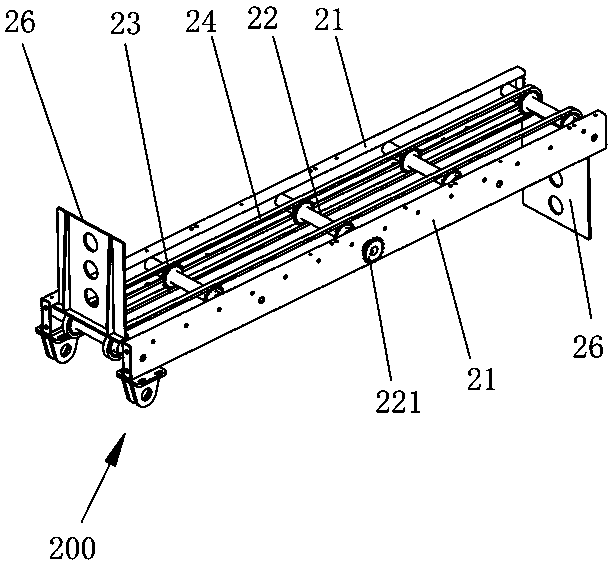 High-speed tire unstacking machine and its unstacking method