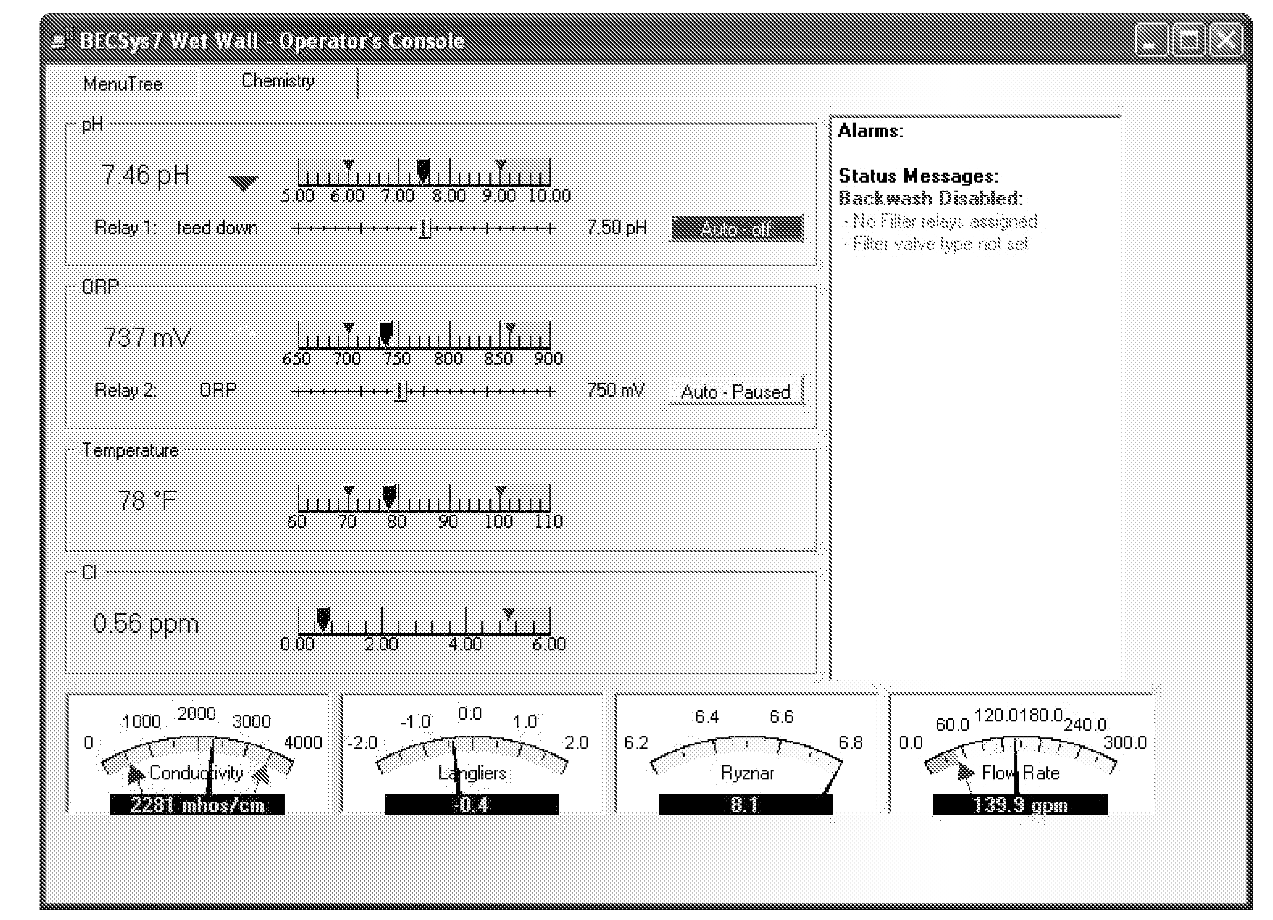 System for Controlling Water in an Aquatic Facility