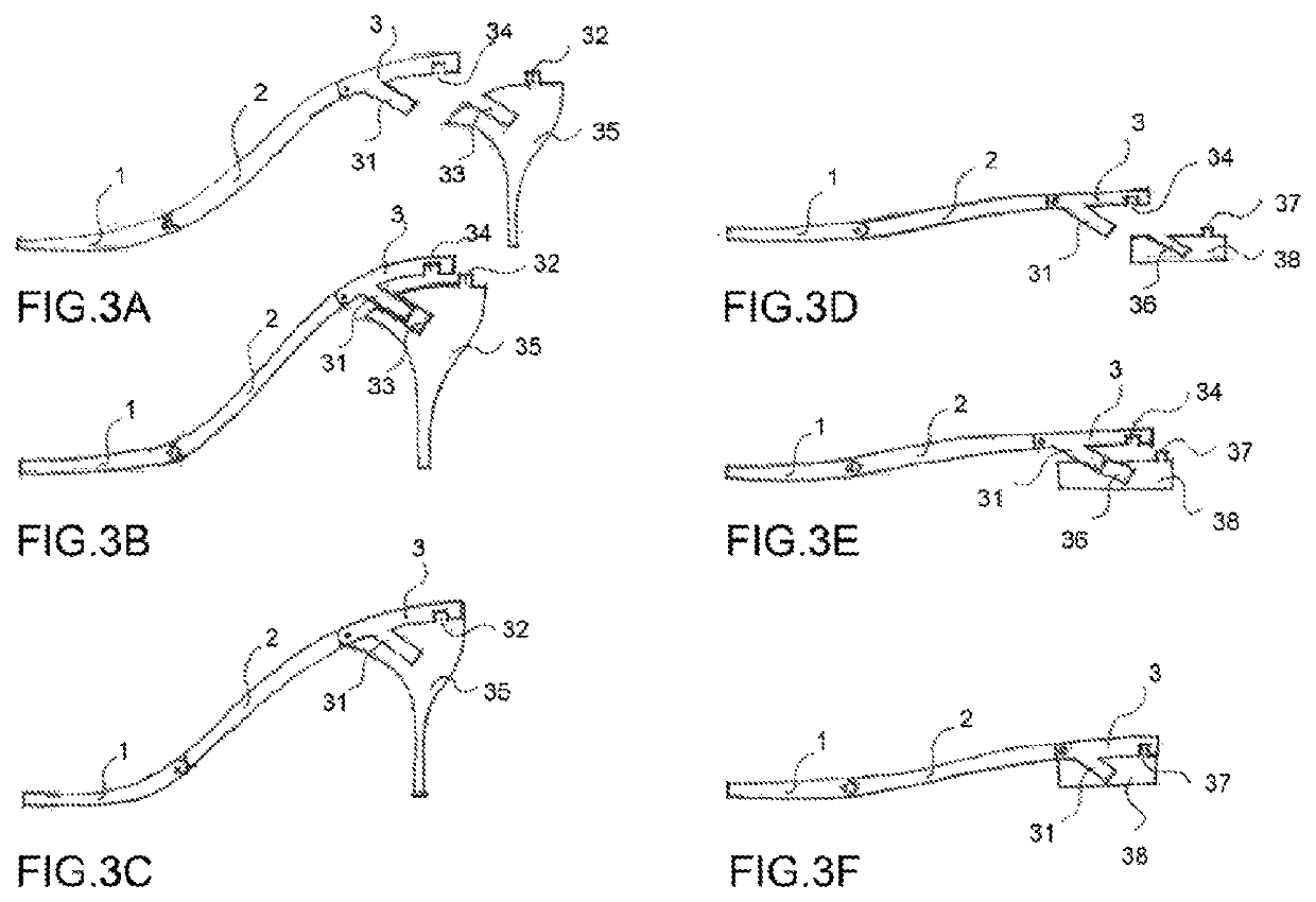 Adjustable shoe and method for adjusting a shoe