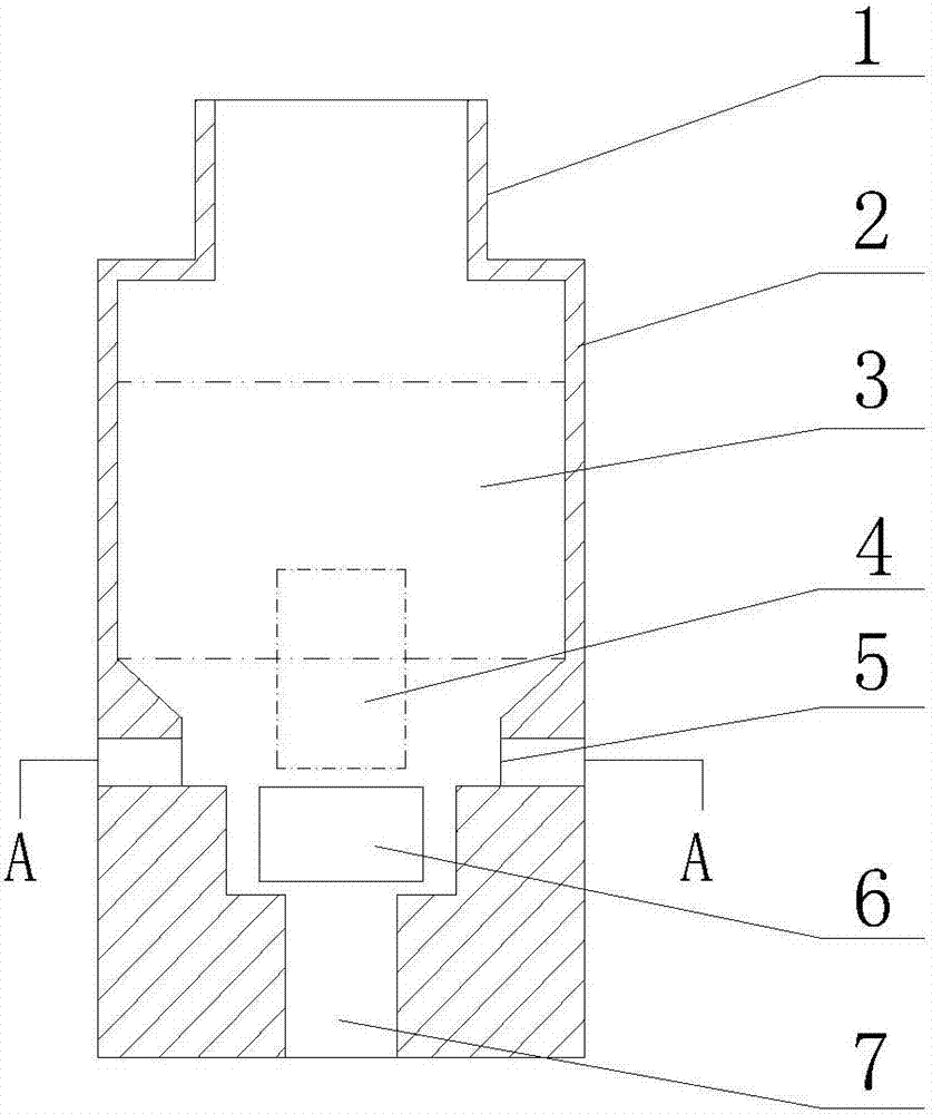 Rotating flow type electronic cigarette atomizer structure and rotating flow type electronic cigarette atomizer adopting same